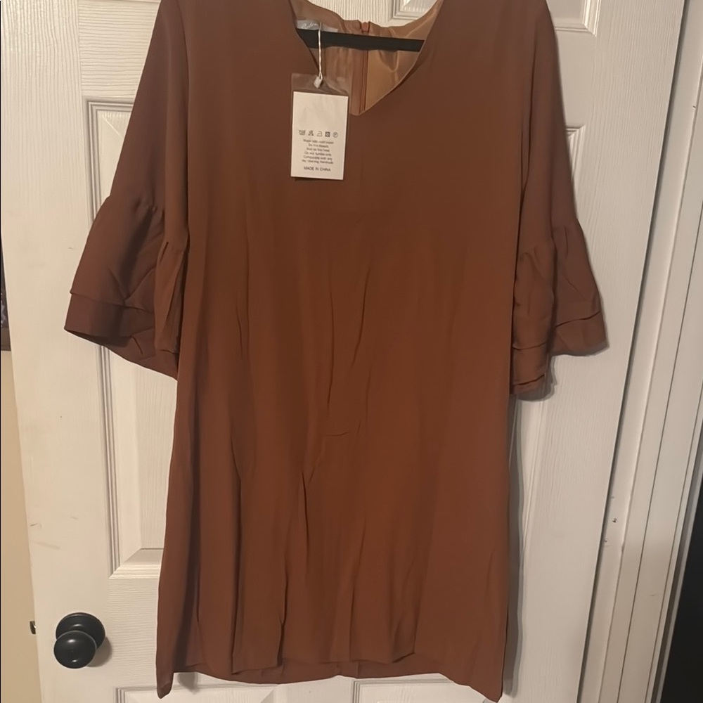 Women's Burnt Orange Dress